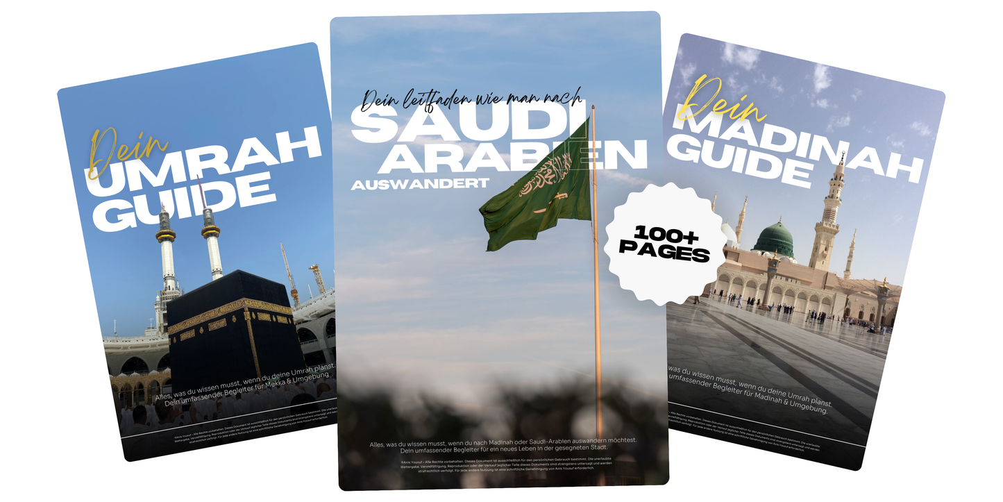 Das ultimative Madinah & Mekka Komplett-Set