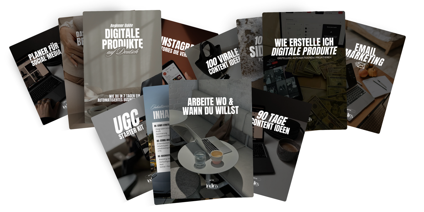 Bundle | PLR Produkte zum Lernen & Weiterverkaufen